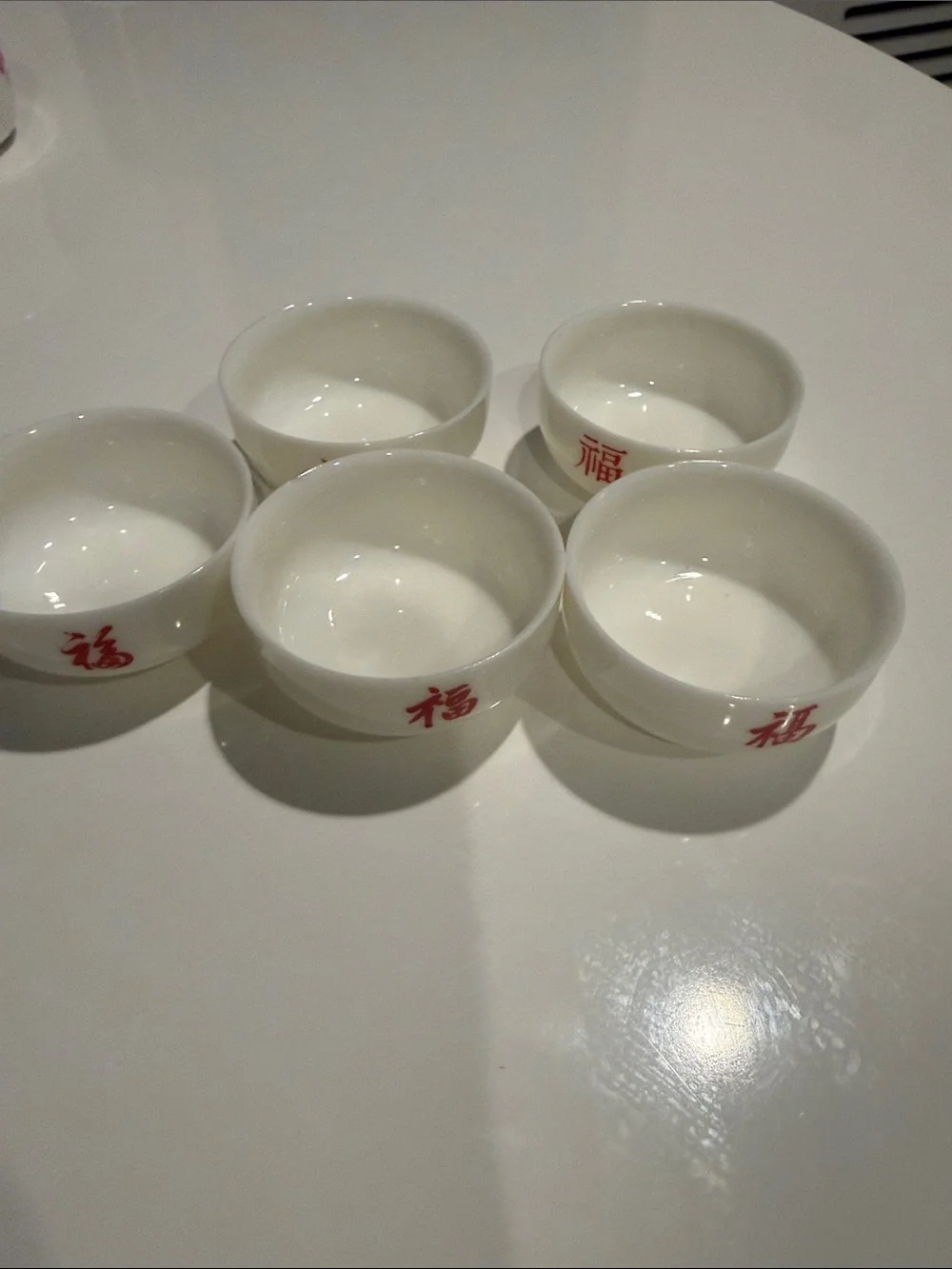 Vintage Miniature Asian Tea Set With Box, Teapot and 5 Cups